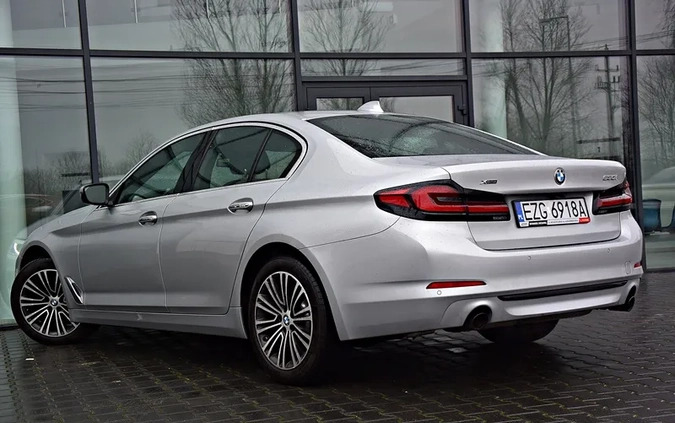 BMW Seria 5 cena 129900 przebieg: 103500, rok produkcji 2018 z Szczawnica małe 781